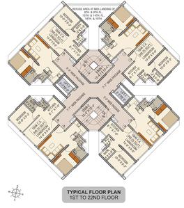 Project Image of 348.25 - 769.22 Sq.ft 1 BHK Apartment for buy in Dhartidhan Dharti 3