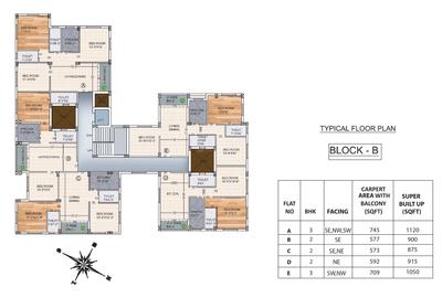 Project Image of 850.0 - 1120.0 Sq.ft 2 BHK Apartment for buy in Rajwada Emporis