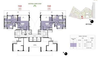 Project Image of 1301.0 - 2910.0 Sq.ft 2 BHK Apartment for buy in Mulberry At The Prestige City