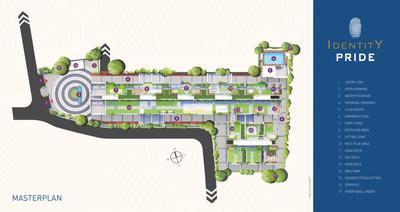 Project Image of 697.0 - 1036.0 Sq.ft 2 BHK Apartment for buy in Gangotri Identity Pride