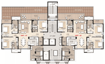 Project Image of 3018.0 - 8268.0 Sq.ft 3 BHK Apartment for buy in Omaxe The Resort