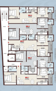 Project Image of 0.0 - 1050.0 Sq.ft 2 BHK Builder Floor for buy in PZ Mohan residency