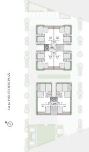 Project Image of 1237 Sq.ft 3 BHK Apartment / Flat for sale in Sargasan for Rs. 9800000