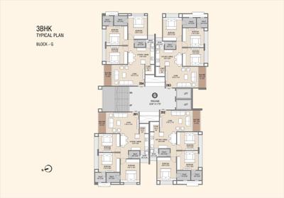 Project Image of 666.82 - 821.07 Sq.ft 2 BHK Apartment for buy in Kelly La Maison