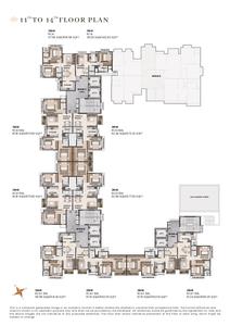 Project Image of 641.0 - 873.82 Sq.ft 2 BHK Apartment for buy in Neelyog Aarana