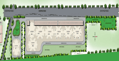 Project Image of 566 Sq.ft 2 BHK Apartment / Flat for sale in Sector 87 for Rs. 4500000