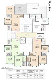 Project Image of 0.0 - 724.0 Sq.ft 2 BHK Apartment for buy in Sacho Sai Mehar