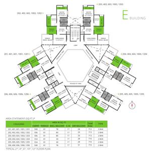 Project Image of 323.0 - 554.0 Sq.ft 1 BHK Apartment for buy in Mohar Pratima