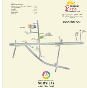 Project Image of 616.34 - 903.95 Sq.ft 2 BHK Apartment for buy in Somvijay Rise