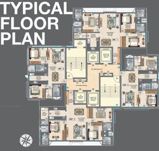 Project Image of 767.0 - 1181.0 Sq.ft 2 BHK Apartment for buy in Ozone The Autograph
