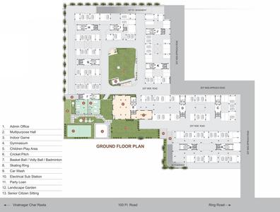Project Image of 1296.0 - 1566.0 Sq.ft 2 BHK Apartment for buy in Bhoomi Ashtavinayak Icon