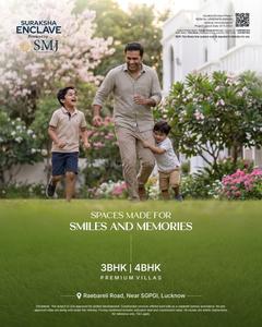 Project Image of 1600.0 - 3480.0 Sq.ft 3 BHK Villa for buy in Suraksha Enclave
