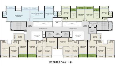 Project Image of 372.11 - 539.49 Sq.ft 1 BHK Apartment for buy in Balaji Blossoms