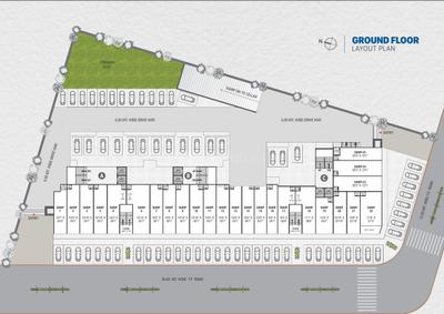 Project Image of 664.0 - 963.0 Sq.ft 2 BHK Apartment for buy in Balaji Hill Town