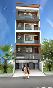 Swaraj Homes Gagan Vihar The Aviation Employees CGHS Elevation 1