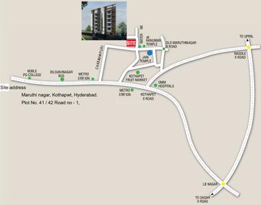 Project Image of 1078.0 - 1476.0 Sq.ft 2 BHK Apartment for buy in GSRK Vishnus Om Shanti