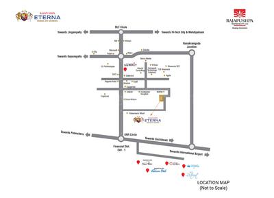 Project Image of 1624.0 - 2899.0 Sq.ft 3 BHK Apartment for buy in Rajapushpa Eterna