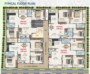 Project Image of 1050.0 - 1300.0 Sq.ft 2 BHK Apartment for buy in Laavanya R R Pearl