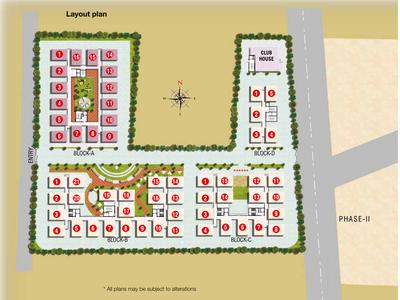 Project Image of 0.0 - 905.03 Sq.ft 2 BHK Apartment for buy in Modi Serene Park