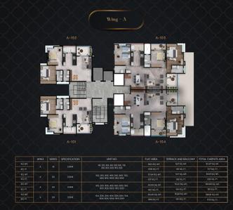 Project Image of 1090 Sq.ft 2 BHK Apartment / Flat for sale in Mohammed Wadi for Rs. 7400000