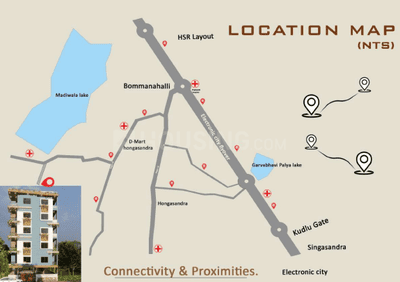 Project Image of 0.0 - 1450.0 Sq.ft 3 BHK Apartment for buy in SLV Savi Samrudhi