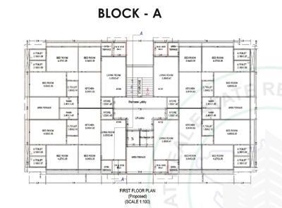 Project Image of 895.88 - 1024.51 Sq.ft 3 BHK Apartment for buy in Bajrang Sharnam Royal