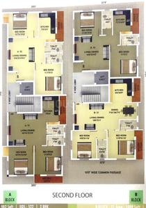 Project Image of 932.0 - 1009.0 Sq.ft 2 BHK Apartment for buy in RTV Thiruvengadam Enclave
