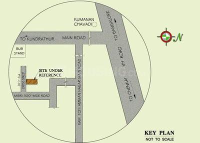 MS Sri Padmavathy Nagar Images for Location Plan of MS Builders Sri Padmavathy Nagar 1