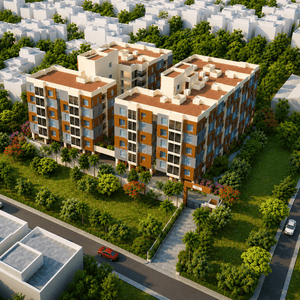 Project Image of 987.0 - 1032.0 Sq.ft 3 BHK Apartment for buy in Isha River Front