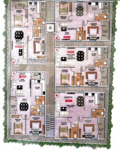 Project Image of 1030.0 - 1148.0 Sq.ft 2 BHK Apartment for buy in Proleesha LA Casa