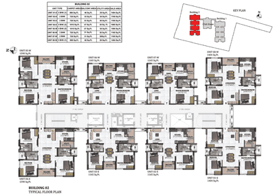 Project Image of 720.0 - 1010.0 Sq.ft 2 BHK Apartment for buy in Aparna Maple