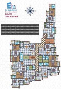 Project Image of 1550 Sq.ft 3 BHK Apartment / Flat for sale in Sipara for Rs. 8500000