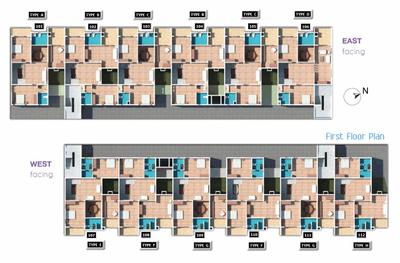 Project Image of 2469.0 - 2672.0 Sq.ft 4 BHK Apartment for buy in Srinivasa Sri Amethyst Duplexes