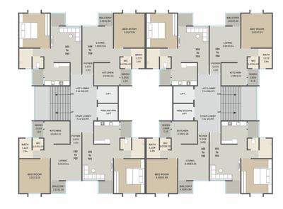 Project Image of 400.0 - 735.0 Sq.ft 1 BHK Apartment for buy in Sundaram Icon