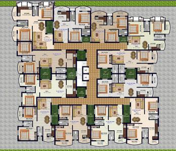 Project Image of 775.0 - 988.0 Sq.ft 2 BHK Apartment for buy in Royal Anchi Royale
