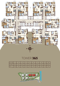 Project Image of 1250.0 - 3330.0 Sq.ft 2 BHK Apartment for buy in VASAVI ATLANTIS