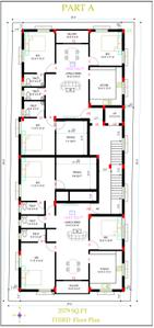 Project Image of 933.0 - 1433.0 Sq.ft 2 BHK Apartment for buy in Vishaka Sai Rajamala Flats