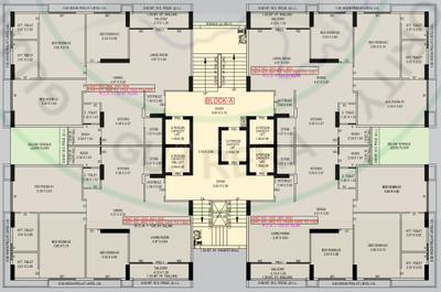Project Image of 1301.46 - 1994.44 Sq.ft 3 BHK Apartment for buy in Sparsh Four Seasons Residency