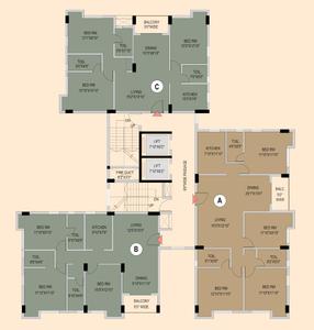 Project Image of 960.0 - 1224.0 Sq.ft 3 BHK Apartment for buy in Natural Quest