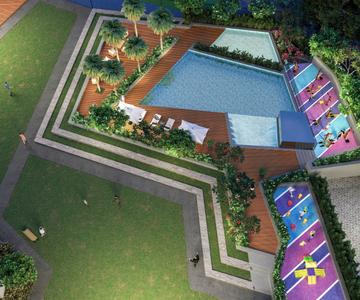 Project Image of 481.0 - 660.0 Sq.ft 1 BHK Apartment for buy in Srishti Oasis Ph 2 Wing B Sands