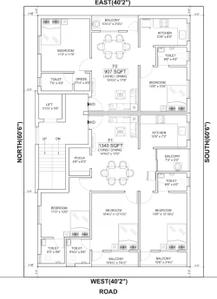 Project Image of 521.0 - 1340.0 Sq.ft 1 BHK Apartment for buy in Sri Grand Rosso