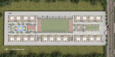 Project Image of 833.34 - 865.09 Sq.ft 3 BHK Apartment for buy in Santvan Lexon