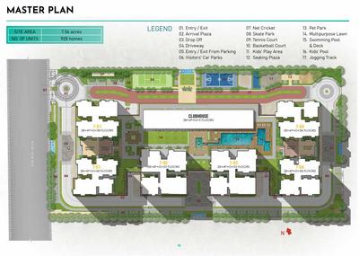 Project Image of 1987.99 - 4059.93 Sq.ft 3 BHK Apartment for buy in Prestige Clairemont
