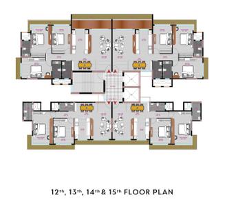 Project Image of 695.0 - 992.0 Sq.ft 2 BHK Apartment for buy in Aurus
