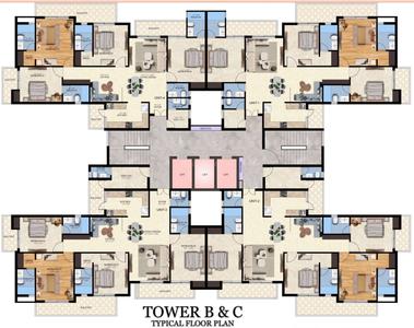 Project Image of 1910.0 - 5165.0 Sq.ft 3 BHK Apartment for buy in Oro Constella