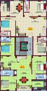 Devaki Sabari Sasta Typical Floor Plan Of  Sabari Sasta Cluster Plan 2