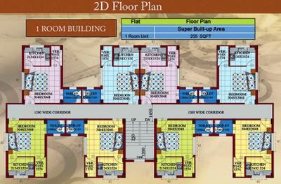Project Image of 255.0 - 965.0 Sq.ft Studio Studio Apartment for buy in Larica Township
