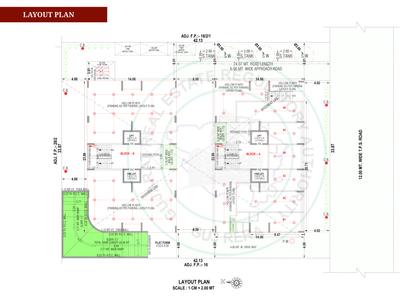 Project Image of 0.0 - 602.03 Sq.ft 2 BHK Apartment for buy in Akshar Mapple 56