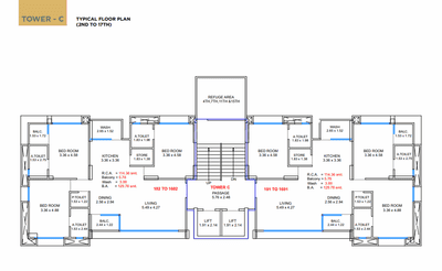 Project Image of 1230.96 - 3344.99 Sq.ft 2 BHK Apartment for buy in Bhadra Casa Cielo