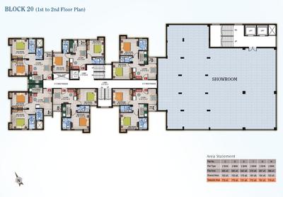 Project Image of 448.0 - 986.0 Sq.ft 1 BHK Apartment for buy in Magnolia Fantasia Phase II